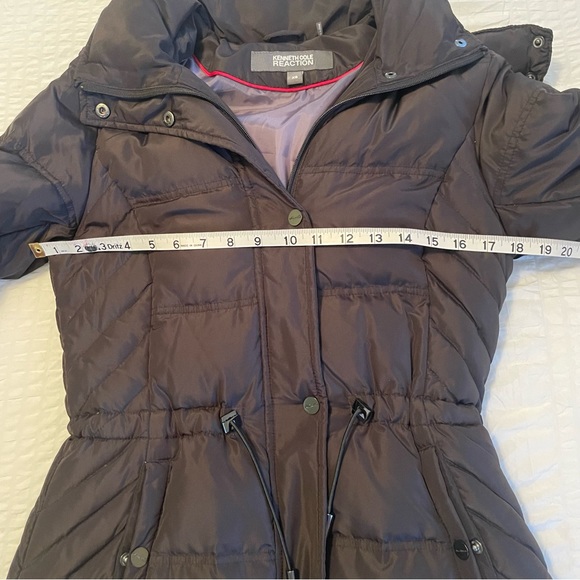 Kenneth Cole Reaction Women’s Puffer Jacket with Hood XS - Picture 9 of 10